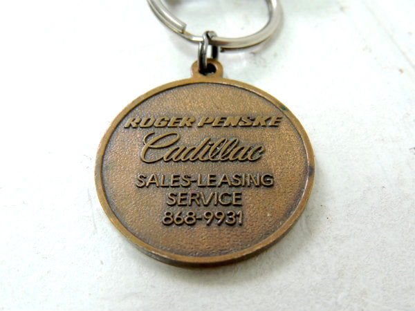USA キャデラック 鍵 2本付き・アドバタイジング・ヴィンテージ・アメ車・キーホルダー