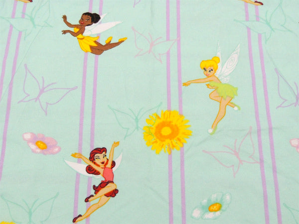 【ティンカーベルと仲間の妖精】ディズニートゥーン・ベビーサイズ・ユーズドシーツ