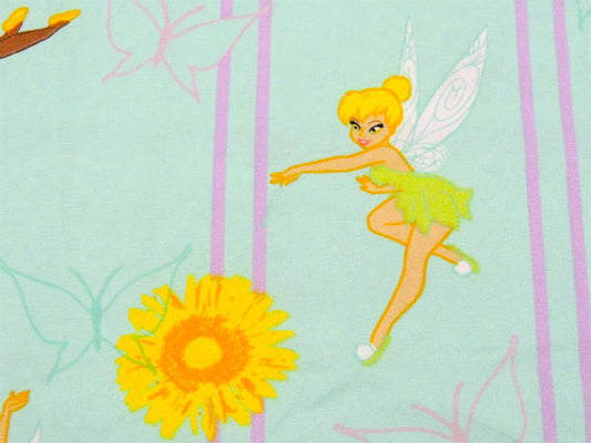 【ティンカーベルと仲間の妖精】ディズニートゥーン・ベビーサイズ・ユーズドシーツ