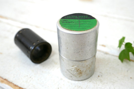 Agfa・1930's・NY・オールド・カメラ用・ヴィンテージ・フィルムケース・USA・ネガ・写真