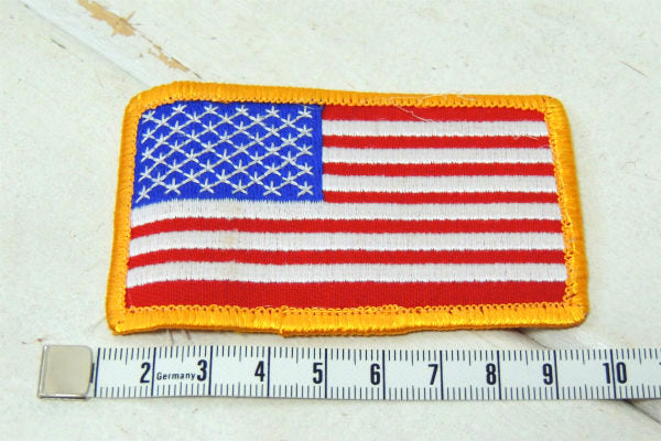 【USA・星条旗・アメリカンフラッグ】ヴィンテージ・刺繍ワッペン・ファッション・アクセサリー