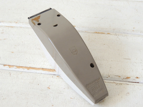 【Norelco】ホーランド製・BARBERサインポール型・ヴィンテージ・バリカンセット・クリッパー