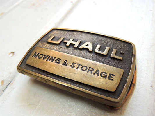 U-HAUL ユーホール アメリカ アドバタイジング ビンテージ・バックル・トラック・レンタル・US