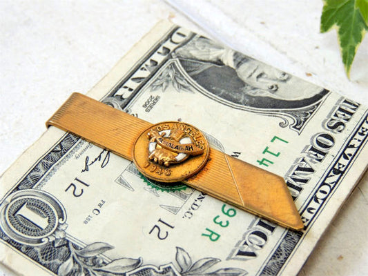 US 1946s フリーメイソン ロサンゼルス・ヴィンテージ・タイピン&マネークリップ・装飾