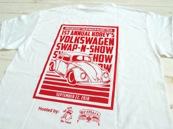 【サンディエゴ】カリフォルニア・第1回・フォルクスワーゲン・ヴィンテージ・カーショー・Tシャツ(M)