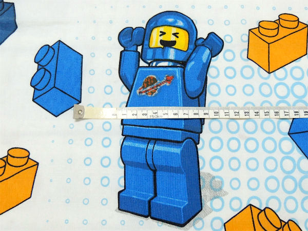 【LEGO】レゴムービー・ブロック柄・エメット&バッドコップ・ユーズドシーツ(ボックスタイプ)