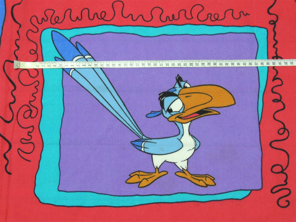 【ライオンキング】ディズニー映画・シンバ&プンバァ・パネル柄・ユーズドシーツ(フラットタイプ)