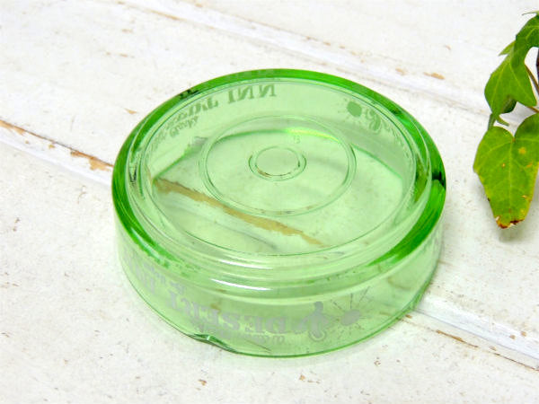 【DESERT INN】サボテン&太陽柄・ラスベガス・高級ホテル・グリーン色・ヴィンテージ・灰皿