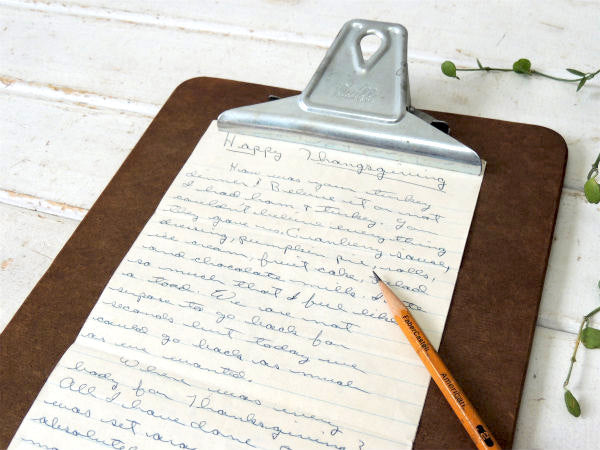 【Buill PRODUCTS INC】ヴィンテージ・クリップボード・バインダー・工業系