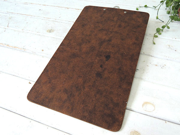 【Buill PRODUCTS INC】ロングサイズ・ビンテージ・クリップボード・バインダー・工業系