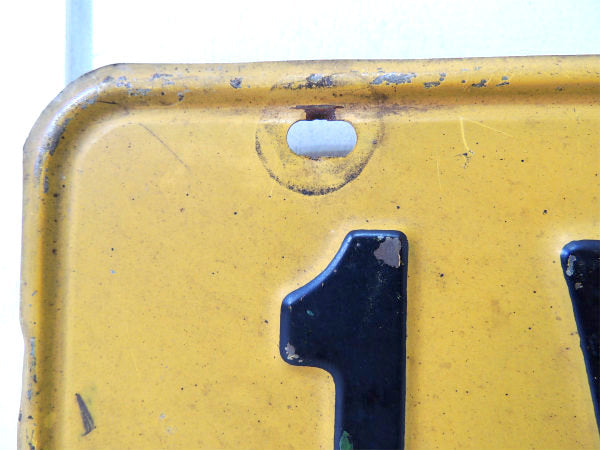 NY・ニューヨーク・1935’s・ヴィンテージ・ナンバープレート・1V-106・アメ車