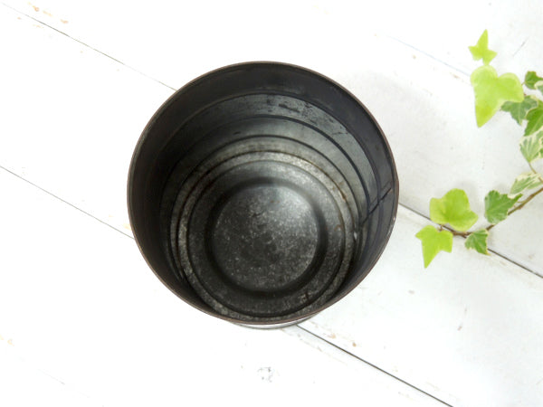 【Butter-Nut COFFEE】テキサス・ブリキ製・ヴィンテージ・コーヒー缶/ガーデニング