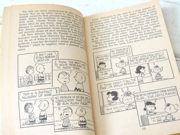 【ピーナッツの仲間たち】1969年・スヌーピー&チャーリーブラウン・ビンテージ・コミック・4コマ漫画
