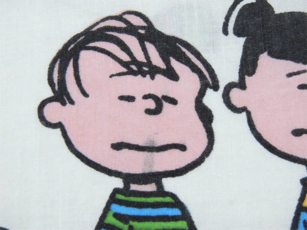 【スヌーピー/ピーナッツの仲間】1971年製・ヴィンテージ・ユーズドシーツ(ボックスタイプ) USA