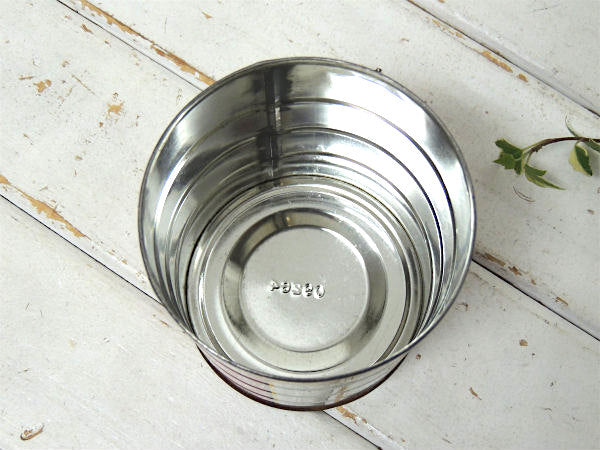 【HILLS BROS】ヒルスコーヒー・ブリキ製・ビンテージ・コーヒー缶・ティン缶・店内ディスプレイ