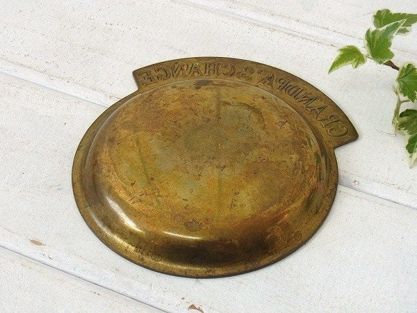 【GRANDPA'S CHANGE】真鍮製・アンティーク・ポケットチェンジ・トレイ/マネートレイ