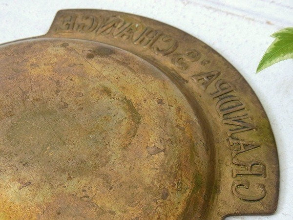 【GRANDPA'S CHANGE】真鍮製・アンティーク・ポケットチェンジ・トレイ/マネートレイ