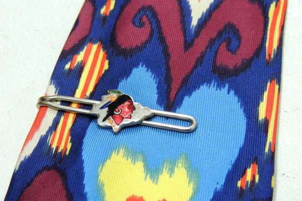 【インディアン・フェイス】ニューメキシコ・アンティーク・タイバー・タイピン