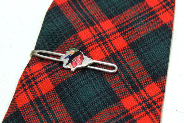 【インディアン・フェイス】ニューメキシコ・アンティーク・タイバー・タイピン