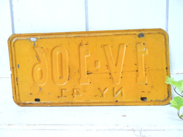 ニューヨーク・1941’s・ニューヨーク・ヴィンテージ・ナンバープレート・USA モーター系・アメ車