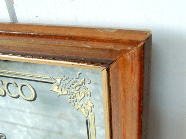 【ストローズ・Stroh's】パブミラー・ビールサイン・アドバタイジング・看板・ヴィンテージUS