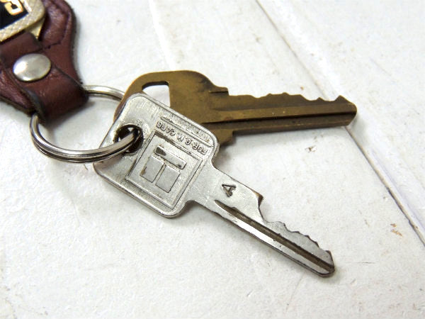 【コルベット・シボレー】鍵2本付き・アドバタイジング・ヴィンテージ・アメ車・キーホルダー