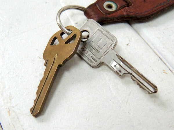 【コルベット・シボレー】鍵2本付き・アドバタイジング・ヴィンテージ・アメ車・キーホルダー