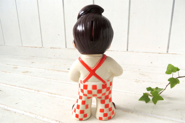 【BIG BOY】ビッグボーイ・73's・ヴィンテージ・コインバンク・貯金箱・ソフビドール