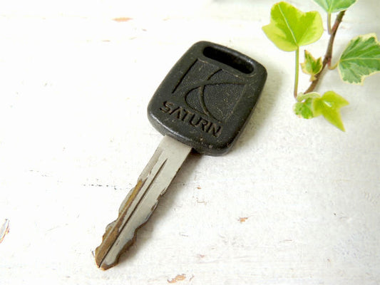 【GM・サターン・SATURN】アメリカ・ヴィンテージ・自動車キー・USA・古鍵・モーター系