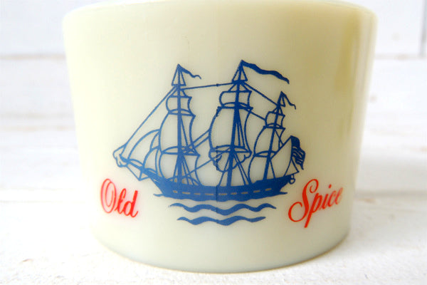 【BARBER・オールドスパイス】1960s~シュルトン社・ビンテージ・シェービングカップ・床屋