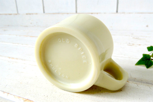 【BARBER・オールドスパイス】1960s~シュルトン社・ビンテージ・シェービングカップ・床屋