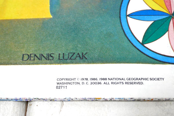 NY ニューヨーク USA ペンシルベニア ニュージャージー州 ヴィンテージ マップ 地図　印刷物