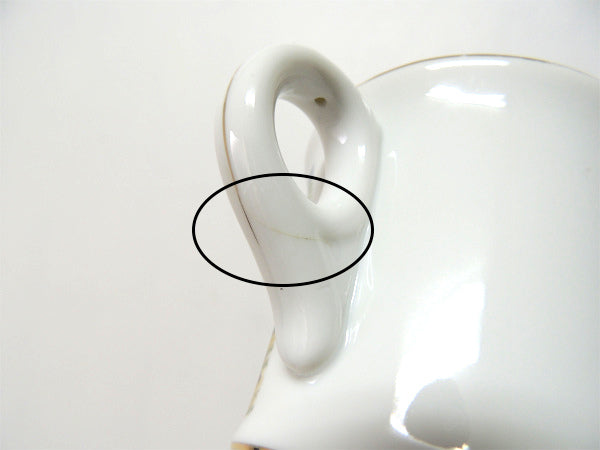 THE RACE・BARBER 乗馬 レース柄・ヴィンテージ・マスタッシュカップ・マグ