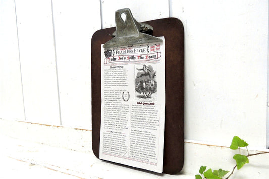 【Buill PRODUCTS INC】ヴィンテージ・クリップボード・バインダー・工業系