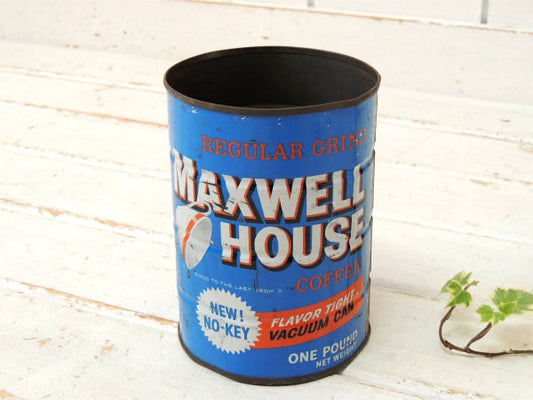 【MAXWELL HOUSE Coffee】カリフォルニア・ヴィンテージ・コーヒー缶・ティン缶