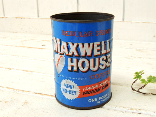 【MAXWELL HOUSE Coffee】カリフォルニア・ヴィンテージ・コーヒー缶・ティン缶