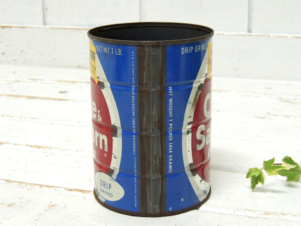 Chase&Sanborn ニューヨーク・COFFEE・ヴィンテージ・コーヒー缶 ティン缶 保存容器