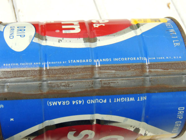 Chase&Sanborn ニューヨーク・COFFEE・ヴィンテージ・コーヒー缶 ティン缶 保存容器