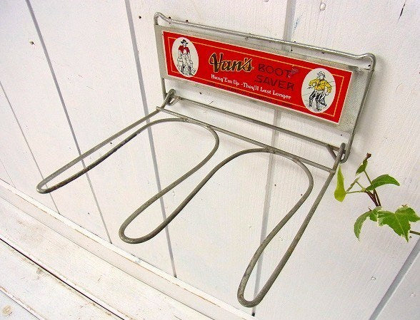 【Van's BOOT SAVER】壁掛け・50'sヴィンテージ・ブーツセーバー/ブーツハンガー
