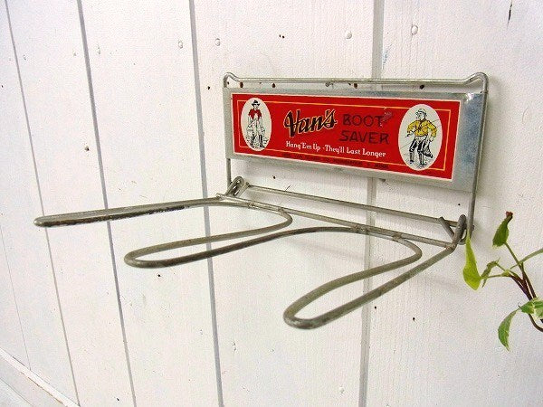 【Van's BOOT SAVER】壁掛け・50'sヴィンテージ・ブーツセーバー/ブーツハンガー