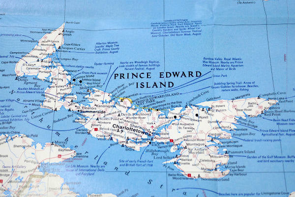 メイン州 USA ナショナル ジオグラフィック 1988年製・ヴィンテージ・マップ 地図