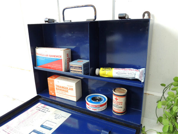 【GENERAL・ファーストエイド・KIT】1940s~・ヴィンテージ・救急箱・USA
