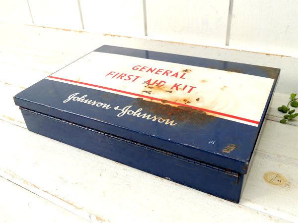 【GENERAL・ファーストエイド・KIT】1940s~・ヴィンテージ・救急箱・USA