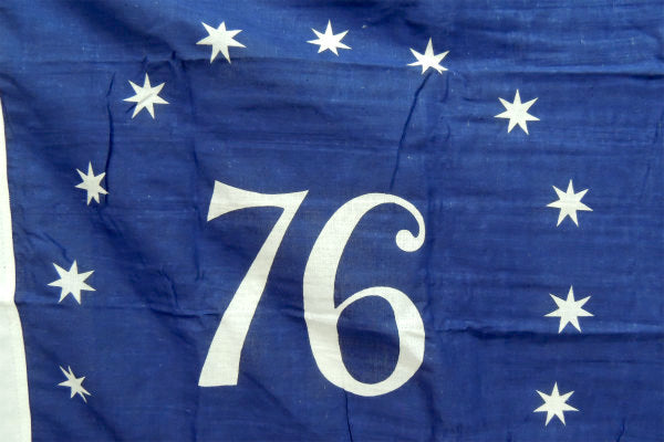 貴重【13星・76記念物・星条旗】アメリカ・USA・フラッグ・ビンテージ・デッドストック・旗