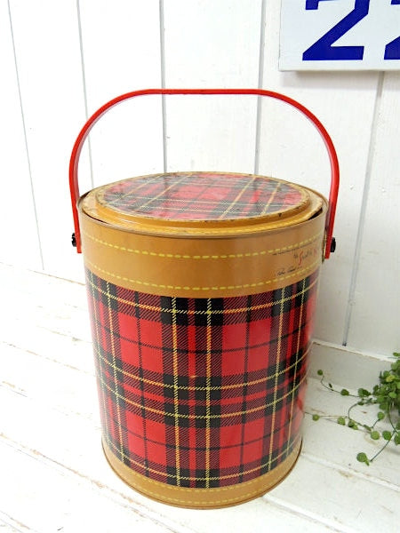 Skotch Kooler タータンチェック・50's ヴィンテージ・クーラーボックス・キャンプ道具