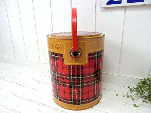 Skotch Kooler タータンチェック・50's ヴィンテージ・クーラーボックス・キャンプ道具