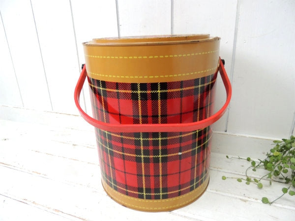 Skotch Kooler タータンチェック・50's ヴィンテージ・クーラーボックス・キャンプ道具
