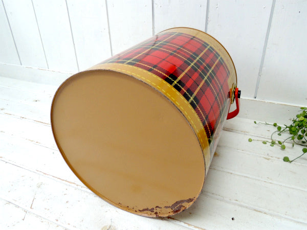 Skotch Kooler タータンチェック・50's ヴィンテージ・クーラーボックス・キャンプ道具