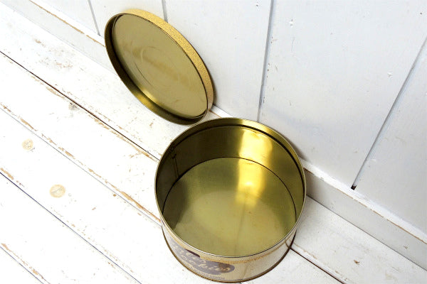 【Charles Cookies】ティン製・ヴィンテージ・クッキー缶/ブリキ缶　USA