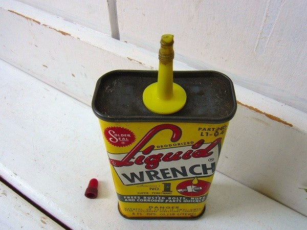 【Liquid Wrench】リキッドレンチ・ヴィンテージ・オイル缶　USA